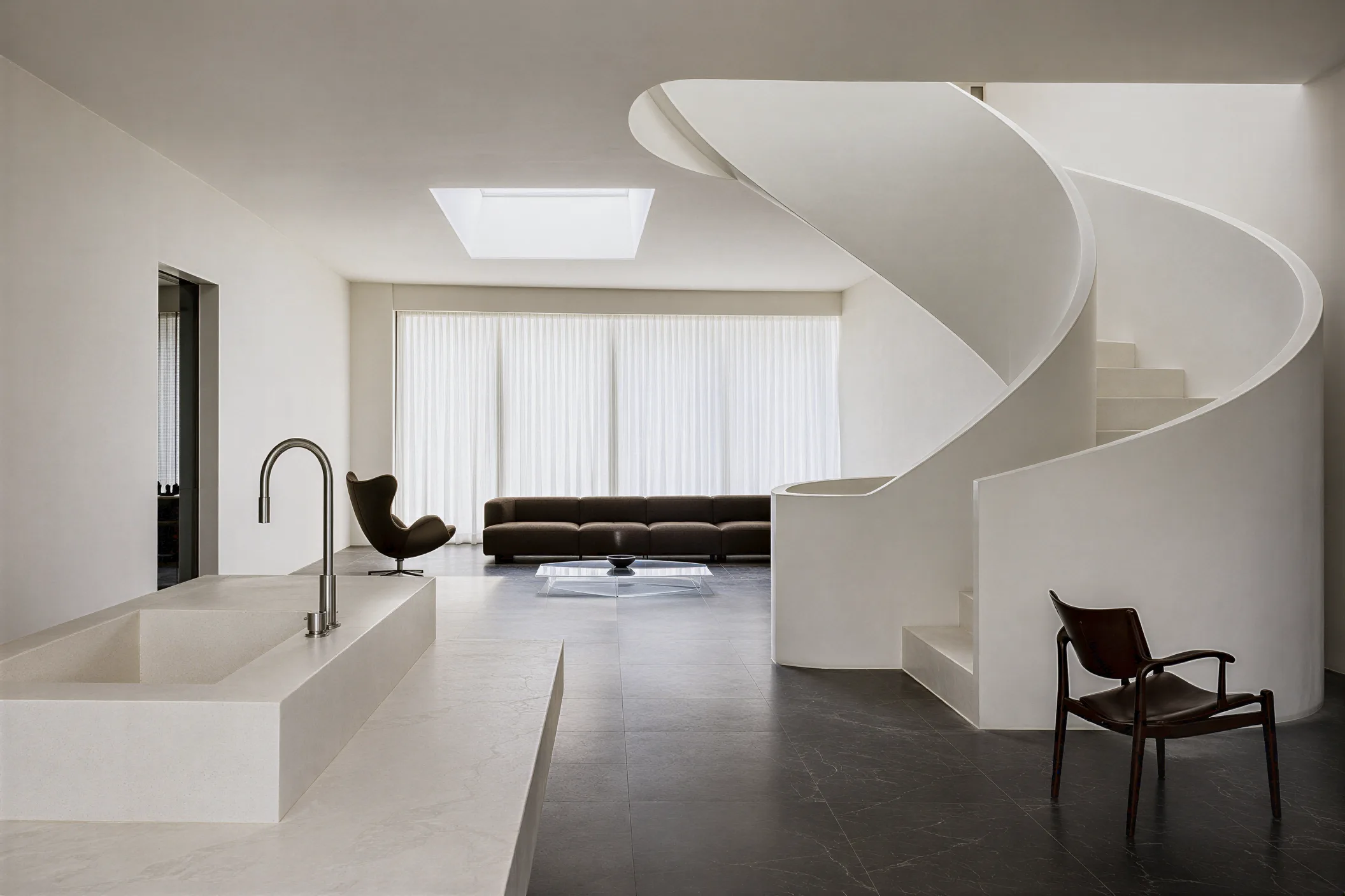 Modern Minimalism editorial study showing material and touch